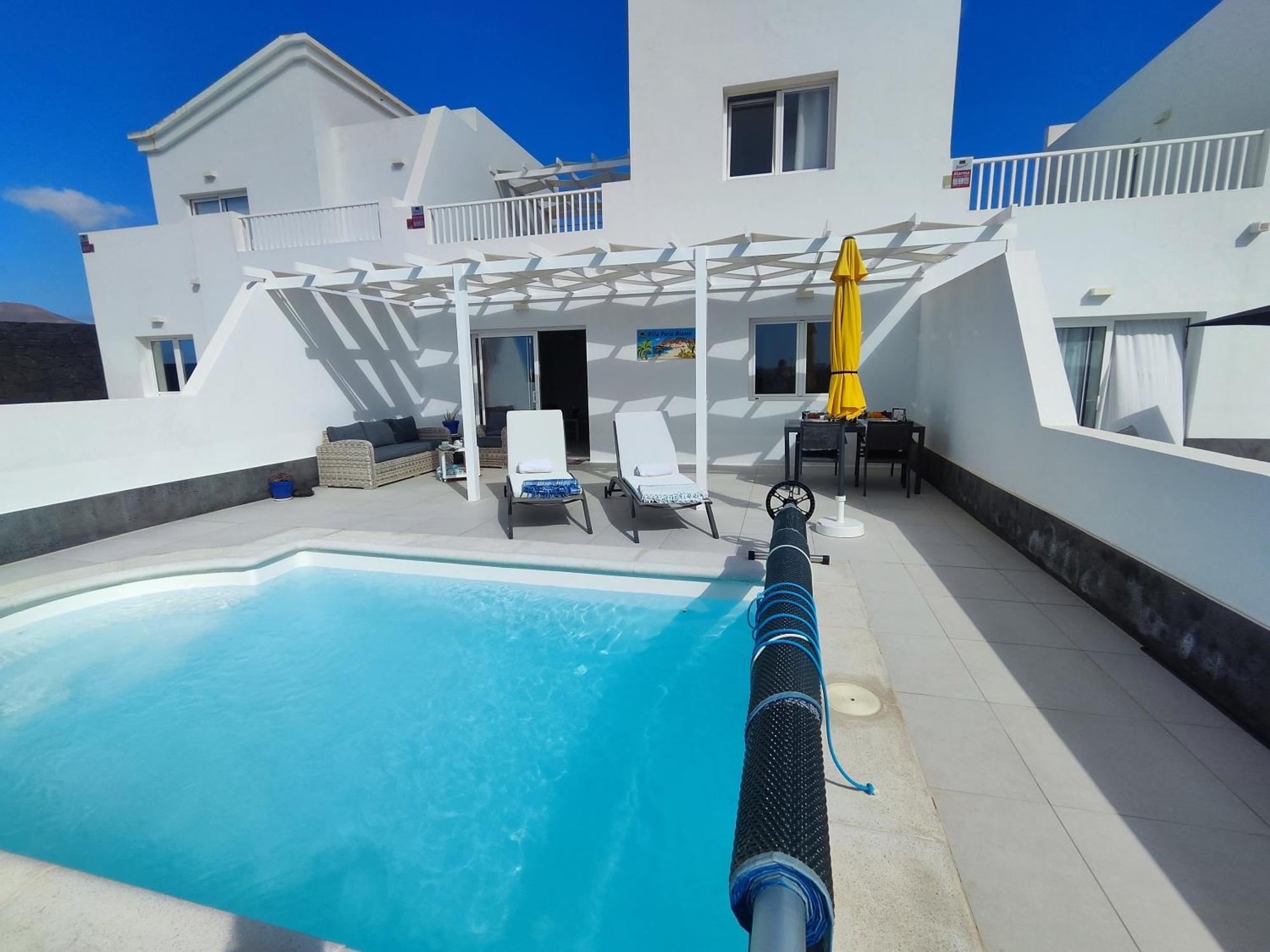 Villa Perla Blanca En Playa Blanca Kültér fotó