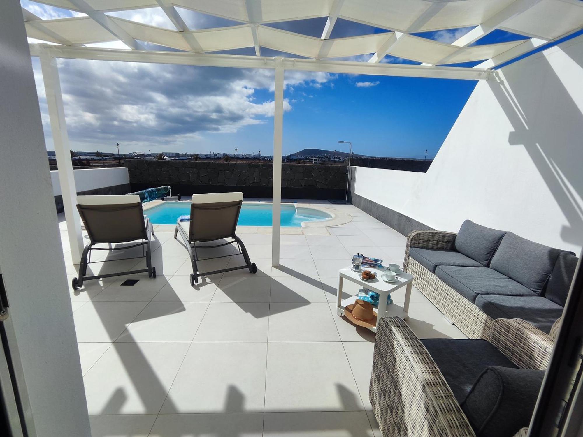 Villa Perla Blanca En Playa Blanca Kültér fotó