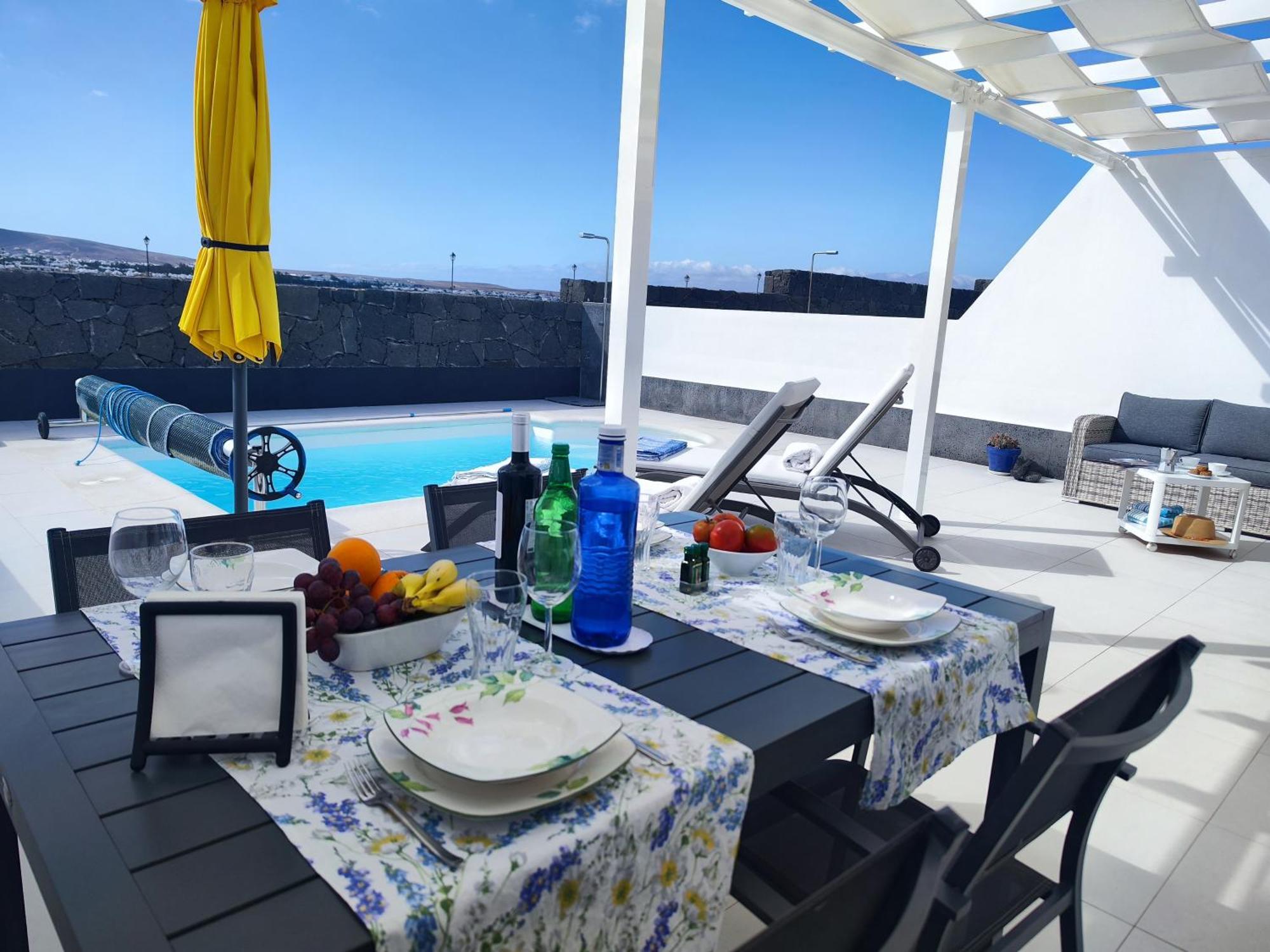 Villa Perla Blanca En Playa Blanca Kültér fotó